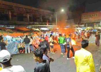 Pasca Aksi Blokir Jalan, Pedagang Pasar Horas Gedung IV Tetap Tolak Relokasi