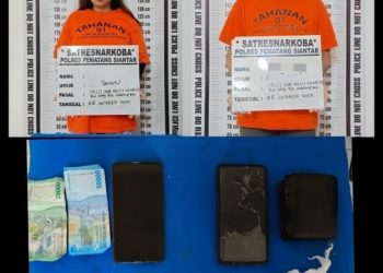 Sepasang Warga Simalungun Ditangkap di Depan Kafe di Siantar, Polisi Amankan 13 Butir Ekstasi