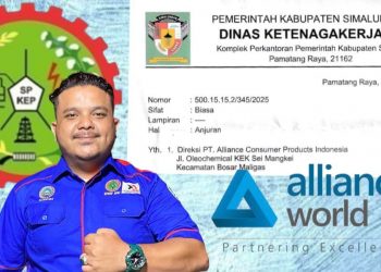 Pekerjakan Kembali 2 Pekerja PT Alliance Yang Di PHK, Disnaker Simalungun Keluarkan Surat Anjuran