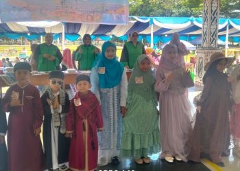 Fashion Show Islami Meriahkan Hari Keenam Festival Anak Soleh XIII di Pematangsiantar