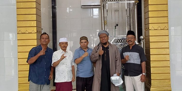Cerita Siantar Dulu (CSD) Kembali Laksanakan Jumat Barokah di Masjid Rahmat, Jalan Jeruk Kelurahan Bantan Kota Pematangsiantar