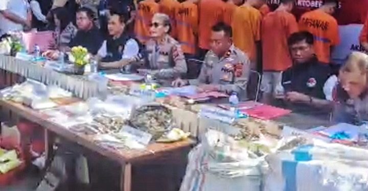 Polres Kota Pematangsiantar Ungkap 103 Kasus Narkoba, 140 Tersangka Diamankan Sejak Maret 2025