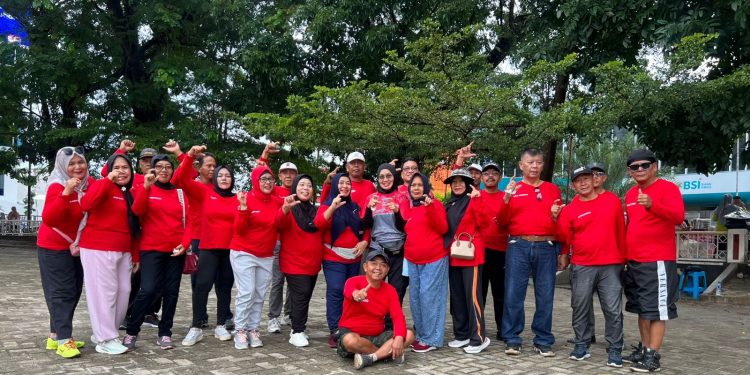 Cerita Siantar Dulu (CSD) Gelar Jalan Sehat Bersama, Ajak Warga Hidup Sehat dan Jaga Kekompakan