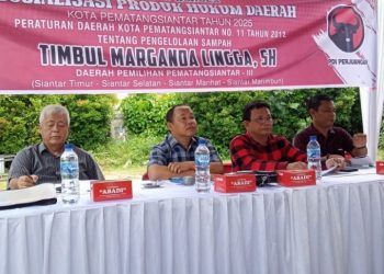 Sosialisasi Perda Tentang Sampah Ketua, DPRD Kota Pematangsiantar Timbul Marganda Lingga Ajak Warga Peduli Lingkungan