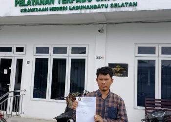Perkumpulan PENJARA Laporkan Dugaan Korupsi Pengadaan Buku ke Kejari Labusel