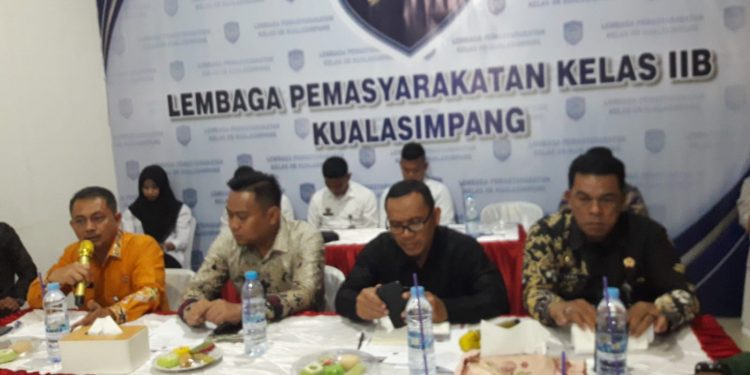 Lapas Kuala Simpang Gelar Kegiatan Standar Pelayanan Publik, Yang Transparan Dan Akuntabel
