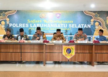 Safari Kebangsaan Polres Labusel Ajak Masyarakat Rawat Persatuan dan Nilai Kebhinekaan