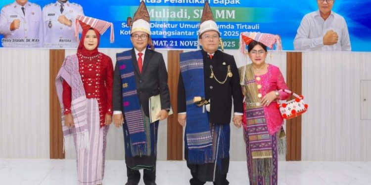 Wesley Silalahi SH, MKn Resmi Melantik Direktur Umum PDAM Tirta ULI Muliadi SE, MM Periode 2025/2030