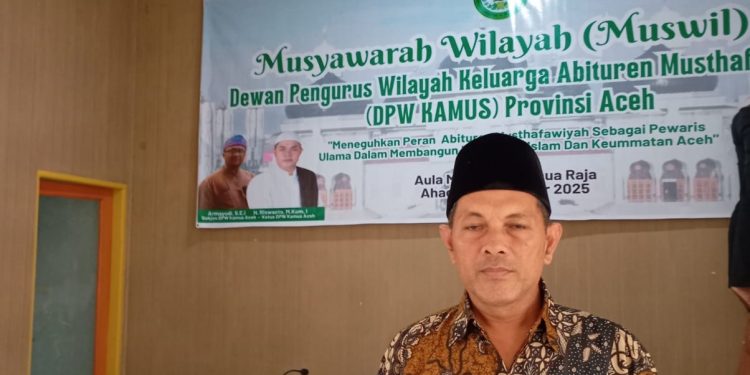 Syahrul Amaliyah  Saat Gelar Muswil Ke- II, Terpilih Sebagai Ketua DPW Kamus Aceh Periode 2025-2030