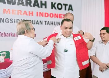 H.Harry Pahlevi Harahap Terpilih Secara Aklamasi Jadi Ketua PMI Kota Padangsidimpuan