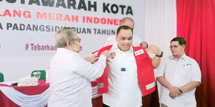 H.Harry Pahlevi Harahap Terpilih Secara Aklamasi Jadi Ketua PMI Kota Padangsidimpuan