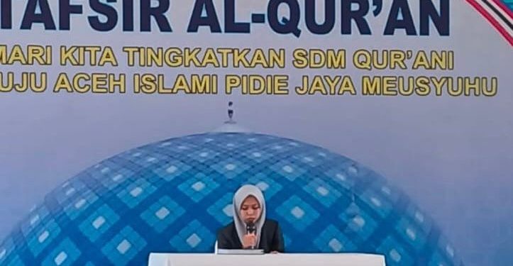Final MTQ Aceh ke-37: Cabang Tafsir Qur’an dan Tilawah, Kafilah Aceh Tamiang Tampil Memukau
