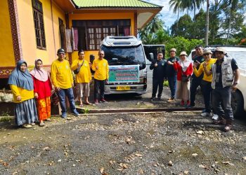 Tim Tanggap Bencana CSD Tiba di Sipenggeng Batang Toru, Salurkan Bantuan untuk Korban Banjir Bandang dan Longsor