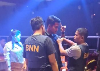 Meski Sempat Dihadang!, Kasatresnarkoba AKP Irwanta Sembiring Tetap Tegas Pimpin Razia di NES Restobar