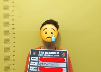Sat Reskrim Polres Labusel Berhasil Tangkap Penulis Togel Singapore di Warung Tuak Torgamba