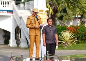 Bupati Labuhanbatu Selatan Pimpin Apel Perdana 2026, Tegaskan Disiplin dan Integritas ASN