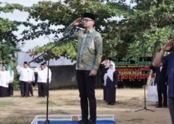 .Wabup Syahdian Purba Pimpin Upacara di SMA Negeri 1 Silangkitang,Berpesan Hindari Bahaya Narkoba