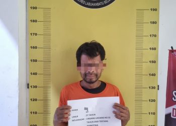 Satresnarkoba Polres Labuhanbatu Selatan Ungkap Kasus Narkotika di Desa Rasau
