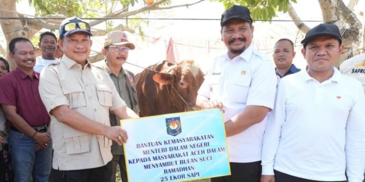 Pemkab Aceh Tamiang Menerima Bantuan Kemasyarakatan Dari Presiden RI Untuk  Daging Meugang  Menyambut Ramadhan 1447 H