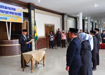 Bupati Labusel Lantik 5 Pejabat Pimpinan Tinggi Pratama, Wabup Lantik 30 Administrator dan Pengawas