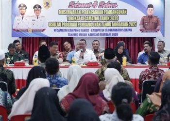 Bupati Dorong Kolaborasi DPRD dan Perusahaan untuk Percepatan Pembangunan Desa di Kec.Kampung rakyat