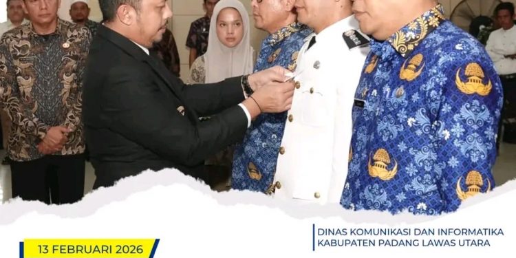 Bupati Paluta Resmi Lantik dan Ambil Sumpah 51 Pejabat Pumpinan Tinnggi Pratama dan Pejabat Administrator