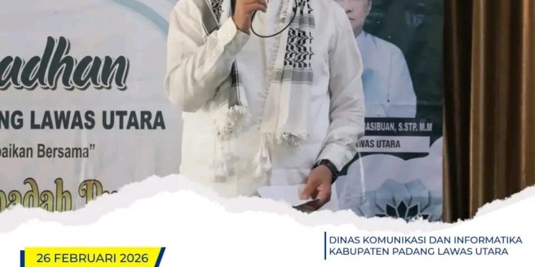 Bupati Paluta Laksanakan Kegiatan Safari Rsmadhan 1447 H di Desa Purba Sinomba