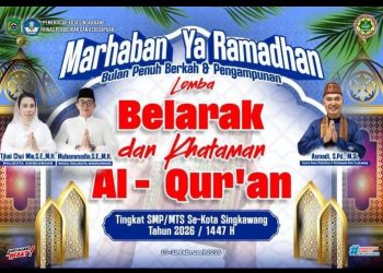 Sambut Ramadan, Disdikbud Singkawang Gelar Lomba Belarak dan Khataman Al-Qur’an