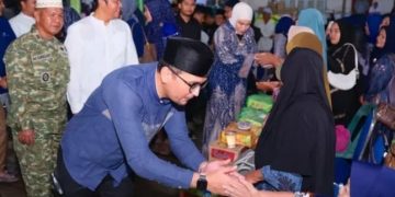 Bupati Labusel Fery Sahputra Simatupang Tutup Rangkaian Safari Ramadhan Malam Ke-25 di Sungai Kanan