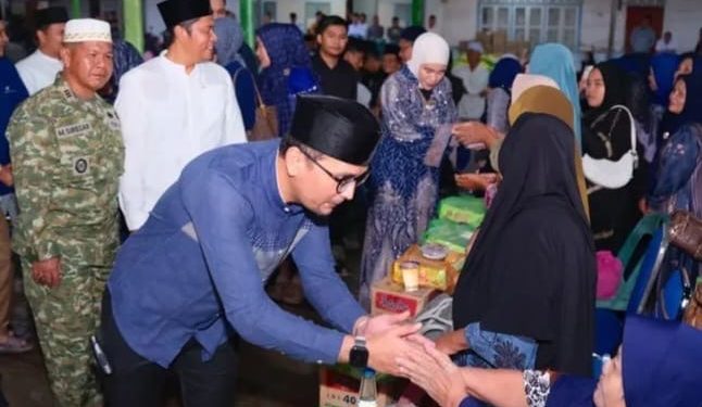 Bupati Labusel Fery Sahputra Simatupang Tutup Rangkaian Safari Ramadhan Malam Ke-25 di Sungai Kanan