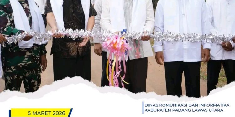 Bupati dan Wakil Bupati Paluta Lanjutkan Safari Ramdhan di Masjid Agung Desa Batang Pane III
