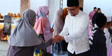Bupati Fery Berpesan Saat Safari Ramadhan Di Desa Perkebunan Teluk Panji: Labusel Kampung Kita, Kita Bangun, Kita Jaga, Kita Rawat