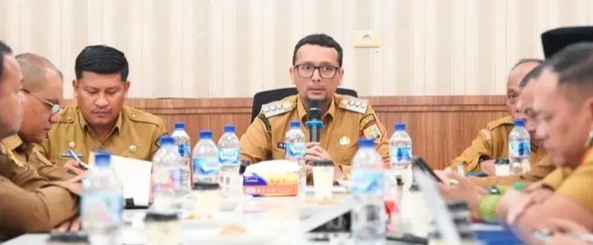 Bupati Fery Ajak Pemuda Jadi Garda Terdepan Jaga dan Rawat Labusel pada Halal Bihalal Karang Taruna