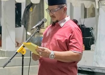 Bupati Aceh Tamiang, Gelar Acara Perpisahan Dengan Praja IPDN Dan Puji Atas Dedikasinya Dalam Misi Kemanusiaan