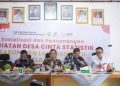 Wabup Syahdian Purba Launching Desa Cantik di Teluk Panji IV, Dorong Desa Berbasis Data dan Modern