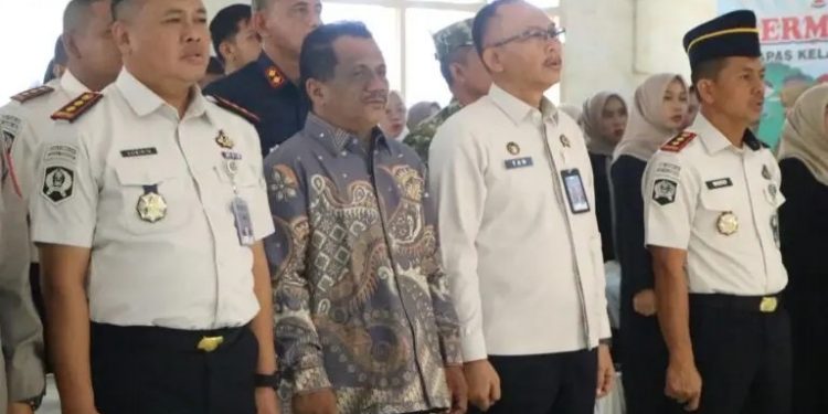 ‎Wabup Aceh Tamiang, Hadiri Sertijab Kepala Lapas Kelas IIB Kuala Simpang