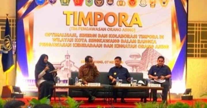 Timpora kota Singkawang  Perkuat pengawasan keberadaan orang asing