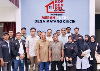 Fadlon, SH,  Ketua DPRK Aceh Tamiang Hadiri Secara Daring Peresmian Operasional Koperasi Merah Putih Oleh  Prabowo Subianto Presiden RI