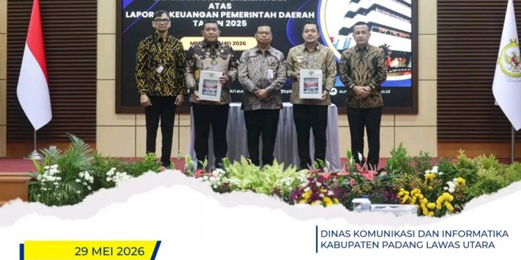 Pemkab Paluta Kembali Raih Opini Wajar Tanpa Pengecualian ke-7 atas LKPD Tahun 2025