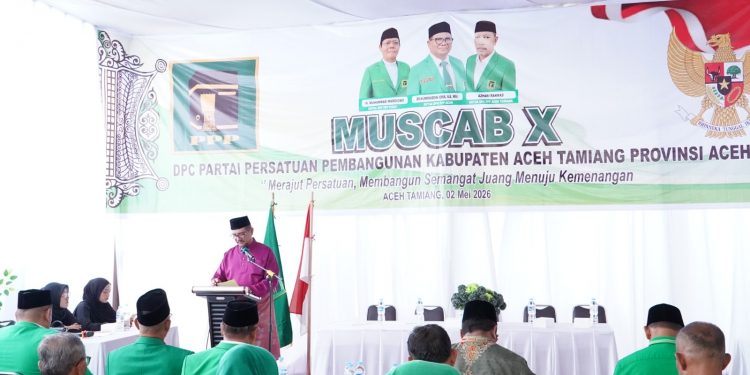 Bupati Aceh Tamiang Hadiri Pembukaan Muscab X DPC PPP, Apresiasi Atas Kontribusi PPP Dukung Pemerintah Daerah Pascabencana
