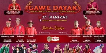 Lestarikan Tradisi Leluhur, Gawai Dayak Naik Dango XXVI Hadirkan Ragam Budaya di kota Singkawang