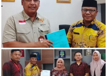 ‎Plt. Kepala Dinsos Aceh Tamiang  Serahkan  Hard  Copy Data SK Stimulan Tahap  III dan  IV ke Kemendagri  dan Kemensos RI