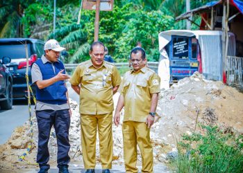 Bupati Armia Apresiasi Kunjungan Wagub Aceh Terkait Infrastruktur dan Pengelolaan DAS Tamiang  ‎