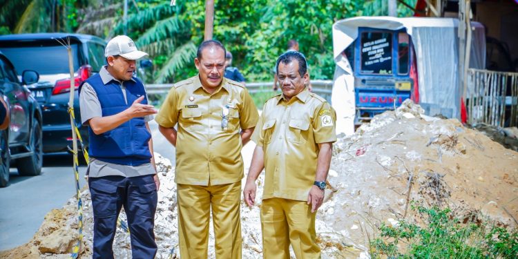 Bupati Armia Apresiasi Kunjungan Wagub Aceh Terkait Infrastruktur dan Pengelolaan DAS Tamiang  ‎