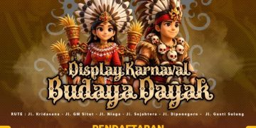 Pesona Budaya Dayak Warnai Singkawang di Karnaval Naik Dango 2026