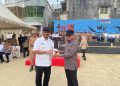 Bupati Armia Fahmi Dampingi Wakil Menteri Dalam Negeri Mimpin Apel Pelepasan Penutupan Penugasan Satgas IPDN