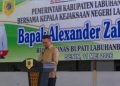 Bupati Fery Sambut Kajari Baru Labusel di Pendopo Rumah Dinas