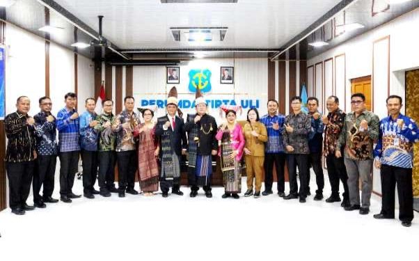 Budiman Ricardo Surya Tanjung Resmi Jabat Direktur Teknik Perumda Tirta Uli Periode 2026-2031