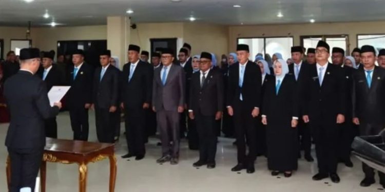 Bupati Labusel Lantik 43 Pejabat ,Tegaskan Jabatan Bukan Hadiah, Kinerja Harus Terbukti