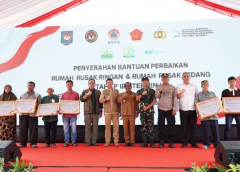 Pemkab Aceh Tamiang Salurkan 22.250 KK  Bantuan Stimulan Perbaikan Rumah Tahap III